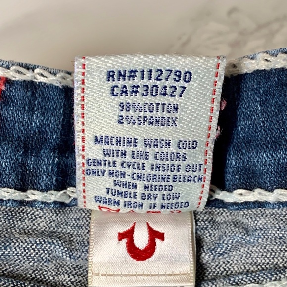 True Religion RARE Kids Flare Jeans SIZE 4 - Picture 13 of 13